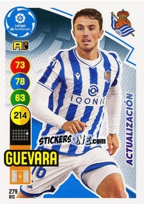 Sticker Guevara - Liga Santander 2020-2021. Adrenalyn XL - Panini