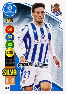 Sticker Silva - Liga Santander 2020-2021. Adrenalyn XL n. 282 - Panini