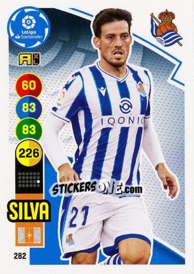 Sticker Silva - Liga Santander 2020-2021. Adrenalyn XL - Panini