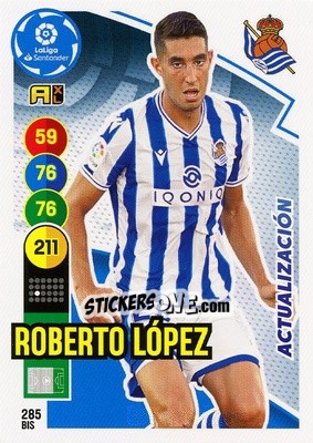 Figurina Roberto López - Liga Santander 2020-2021. Adrenalyn XL - Panini