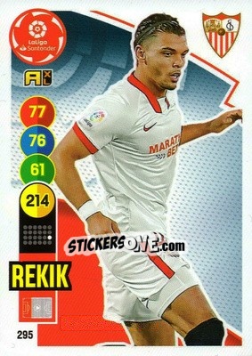 Cromo Rekik - Liga Santander 2020-2021. Adrenalyn XL - Panini