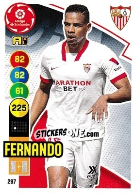 Cromo Fernando - Liga Santander 2020-2021. Adrenalyn XL - Panini