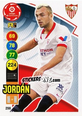 Sticker Joan Jordán - Liga Santander 2020-2021. Adrenalyn XL - Panini