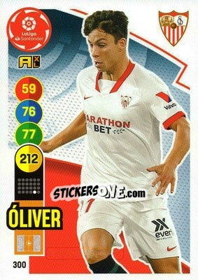 Sticker Oliver - Liga Santander 2020-2021. Adrenalyn XL - Panini