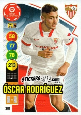 Sticker Óscar Rodríguez - Liga Santander 2020-2021. Adrenalyn XL - Panini