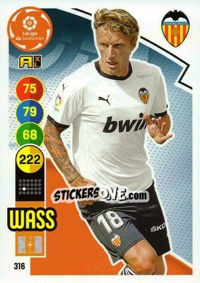 Sticker Wass - Liga Santander 2020-2021. Adrenalyn XL - Panini