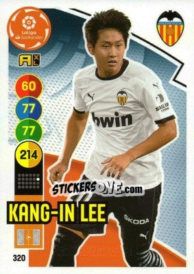 Figurina Kang-In Lee - Liga Santander 2020-2021. Adrenalyn XL - Panini