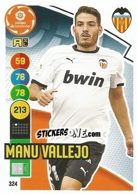 Sticker Manu Vallejo - Liga Santander 2020-2021. Adrenalyn XL - Panini