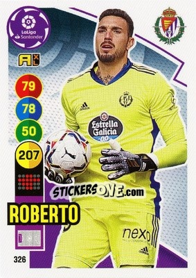 Sticker Roberto - Liga Santander 2020-2021. Adrenalyn XL - Panini