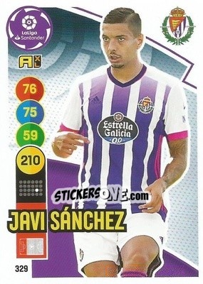 Cromo Javi Sánchez - Liga Santander 2020-2021. Adrenalyn XL - Panini