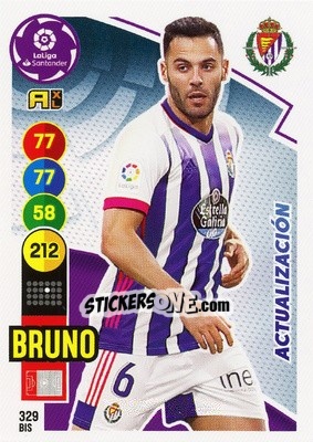 Figurina Bruno - Liga Santander 2020-2021. Adrenalyn XL - Panini