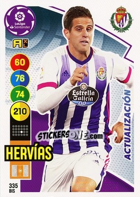Sticker Hervias - Liga Santander 2020-2021. Adrenalyn XL - Panini