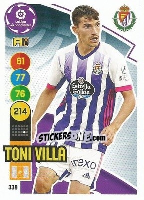 Sticker Toni Villa - Liga Santander 2020-2021. Adrenalyn XL - Panini