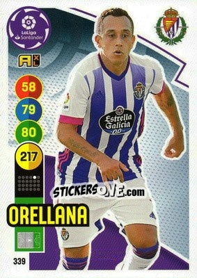 Figurina Orellana - Liga Santander 2020-2021. Adrenalyn XL - Panini