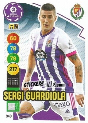 Sticker Sergi Guardiola - Liga Santander 2020-2021. Adrenalyn XL - Panini