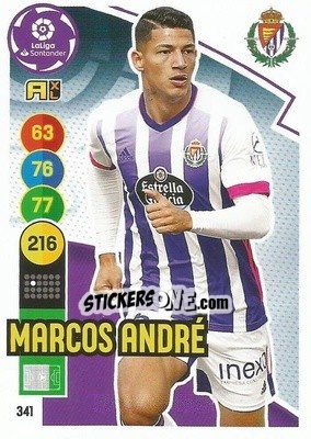Sticker Marcos André - Liga Santander 2020-2021. Adrenalyn XL - Panini