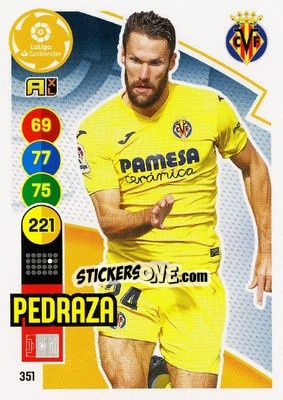Sticker Pedraza - Liga Santander 2020-2021. Adrenalyn XL - Panini