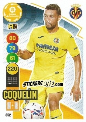 Sticker Coquelin - Liga Santander 2020-2021. Adrenalyn XL - Panini