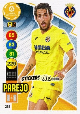 Cromo Parejo - Liga Santander 2020-2021. Adrenalyn XL - Panini