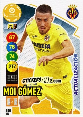 Cromo Moi Gómez - Liga Santander 2020-2021. Adrenalyn XL - Panini