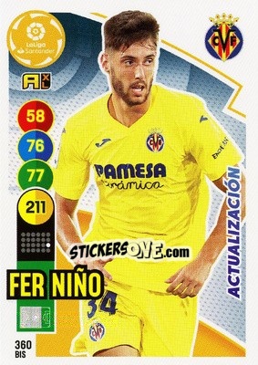 Sticker Fer Niño - Liga Santander 2020-2021. Adrenalyn XL - Panini