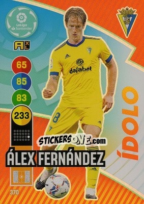 Cromo Álex Fernández - Liga Santander 2020-2021. Adrenalyn XL - Panini