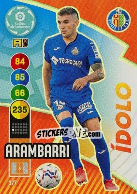 Sticker Arambarri - Liga Santander 2020-2021. Adrenalyn XL - Panini