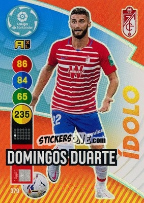 Sticker Domingos Duarte - Liga Santander 2020-2021. Adrenalyn XL - Panini