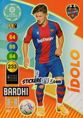 Sticker Bardhi - Liga Santander 2020-2021. Adrenalyn XL - Panini