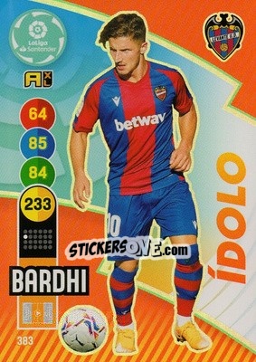 Figurina Bardhi - Liga Santander 2020-2021. Adrenalyn XL - Panini