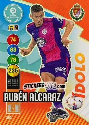 Figurina Rubén Alcaraz - Liga Santander 2020-2021. Adrenalyn XL - Panini