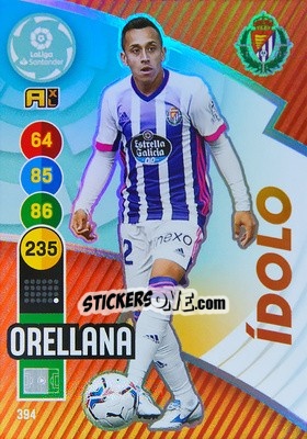 Cromo Orellana - Liga Santander 2020-2021. Adrenalyn XL - Panini