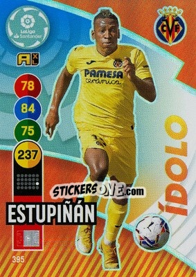 Figurina Estupiñan - Liga Santander 2020-2021. Adrenalyn XL - Panini