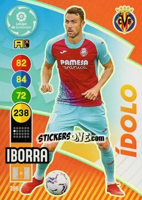 Figurina Iborra - Liga Santander 2020-2021. Adrenalyn XL - Panini