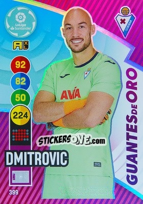 Cromo Dmitrovic - Liga Santander 2020-2021. Adrenalyn XL - Panini