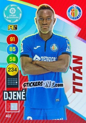 Sticker Djene - Liga Santander 2020-2021. Adrenalyn XL - Panini