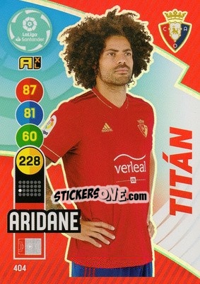 Figurina Aridane - Liga Santander 2020-2021. Adrenalyn XL - Panini