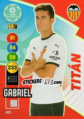 Sticker Gabriel - Liga Santander 2020-2021. Adrenalyn XL - Panini