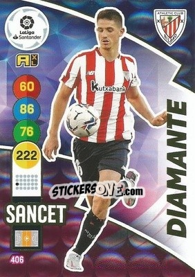 Sticker Sancet - Liga Santander 2020-2021. Adrenalyn XL - Panini