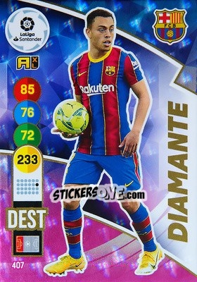 Sticker Dest - Liga Santander 2020-2021. Adrenalyn XL n. 407 - Panini