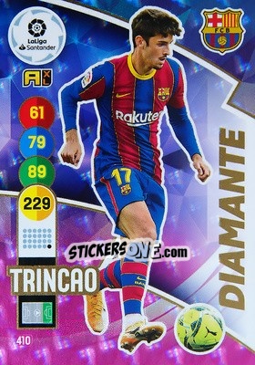 Cromo Trincao - Liga Santander 2020-2021. Adrenalyn XL - Panini