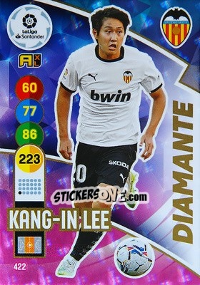 Cromo Kang-In Lee - Liga Santander 2020-2021. Adrenalyn XL - Panini