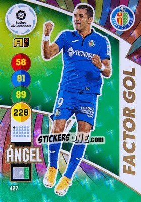 Cromo Ángel - Liga Santander 2020-2021. Adrenalyn XL - Panini