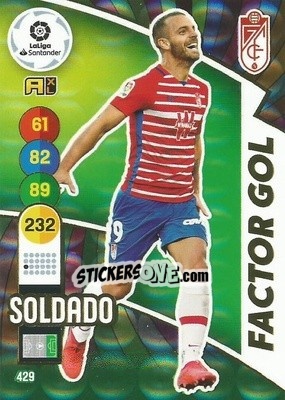 Cromo Soldado - Liga Santander 2020-2021. Adrenalyn XL - Panini