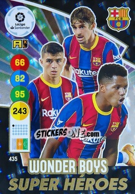 Cromo Wonder Boys - Liga Santander 2020-2021. Adrenalyn XL - Panini