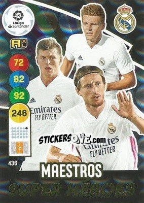 Sticker Maestros - Liga Santander 2020-2021. Adrenalyn XL - Panini