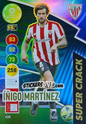 Figurina Iñigo Martínez - Liga Santander 2020-2021. Adrenalyn XL - Panini