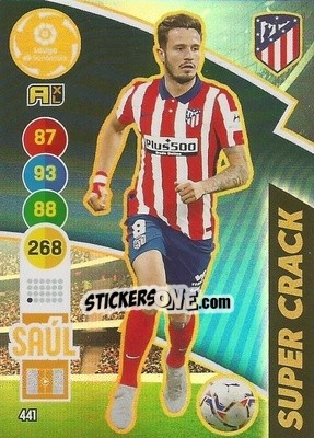 Sticker Saúl - Liga Santander 2020-2021. Adrenalyn XL - Panini