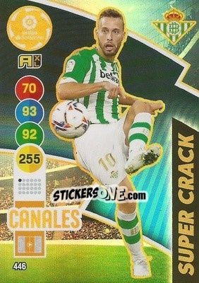 Sticker Canales - Liga Santander 2020-2021. Adrenalyn XL - Panini