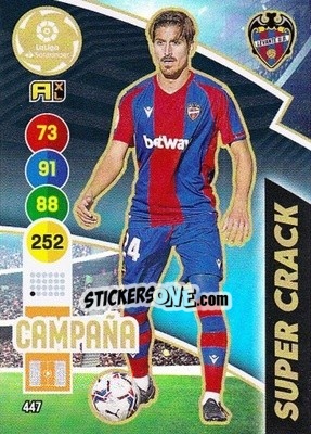 Sticker Campaña - Liga Santander 2020-2021. Adrenalyn XL - Panini